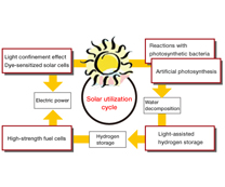 Solar utilization cycle