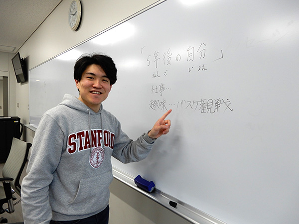 井上勇翔さん(経済学部)