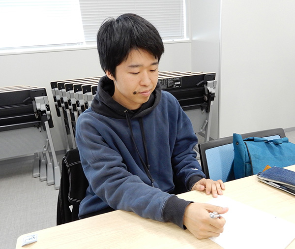 齊藤披さん(生産工学部)