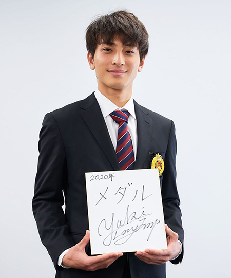 橋岡優輝（スポーツ科学部4年）選手