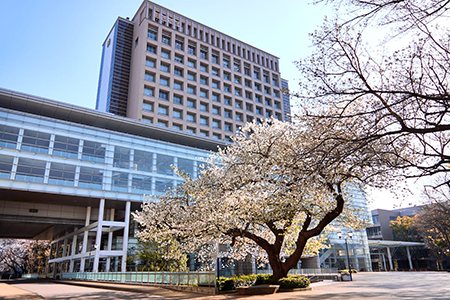 日本大学生物資源科学部 本館。