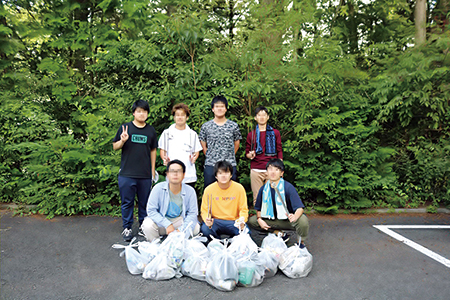 日大日本遺産環境改善部のメンバー