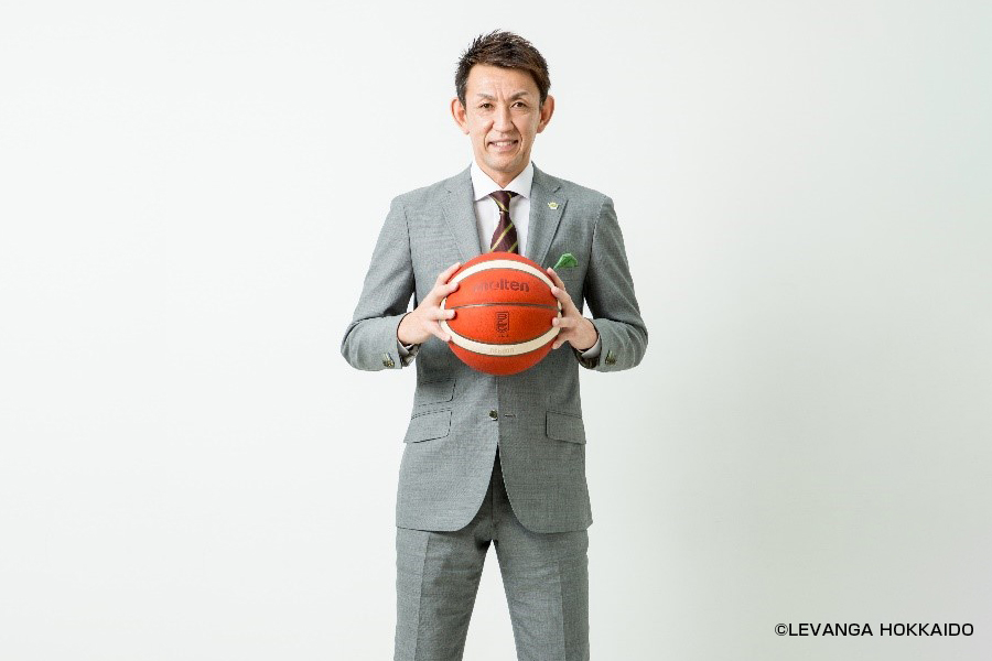 バスケットボール界のレジェンドとして知られる折茂武彦さん。レバンガ北海道の創設者。