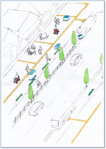 柔らかい交通社会のイメージ図