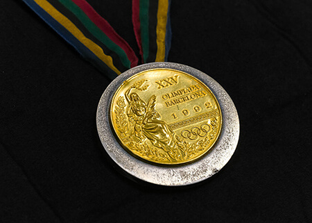 1992年バルセロナオリンピックの金メダル
