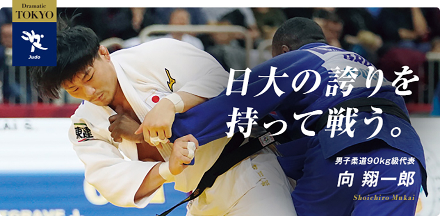 柔道 向 翔一郎選手