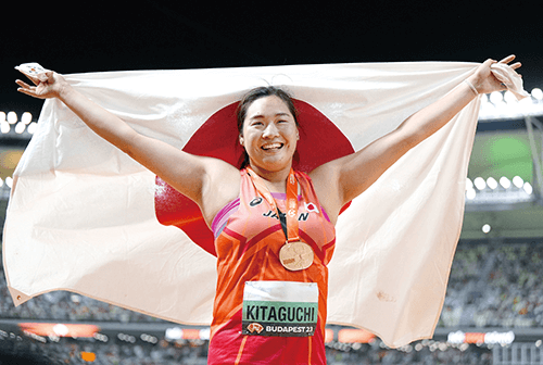 北口 榛花 選手