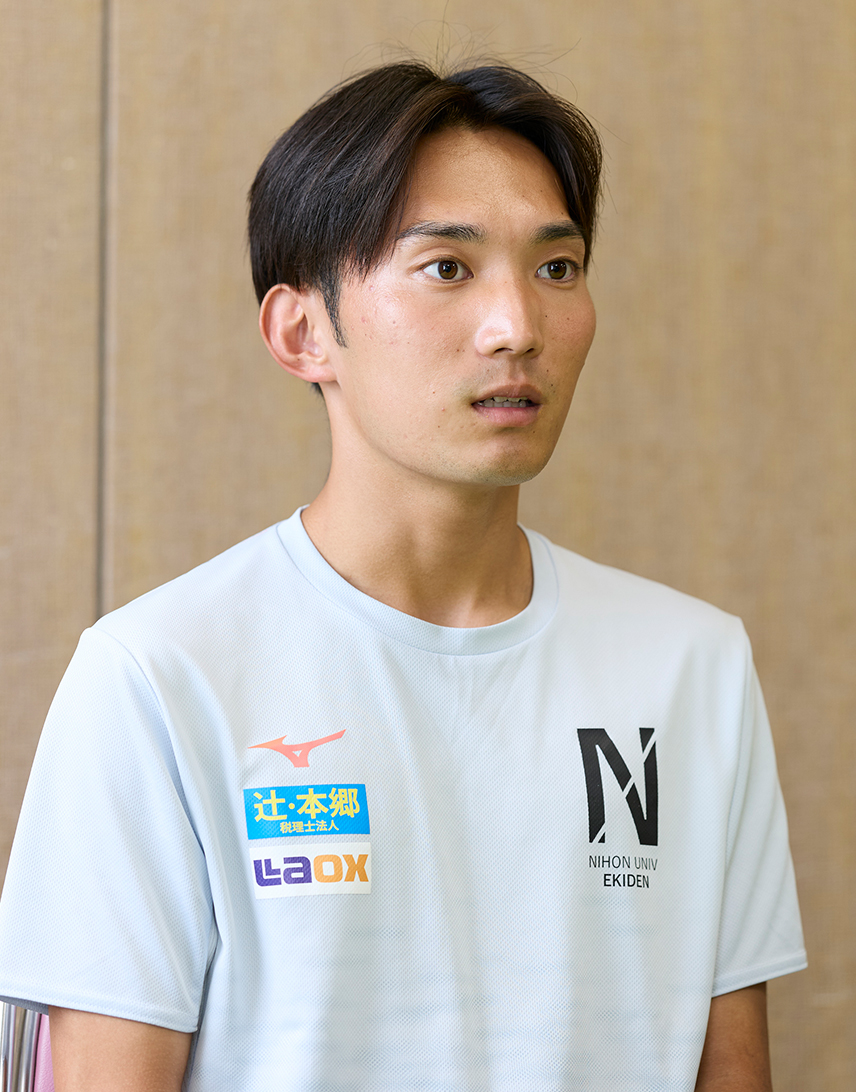 天野啓太副主将の言葉からは、最後の夏に賭ける熱い思いが伝わってきた【日本大学】
