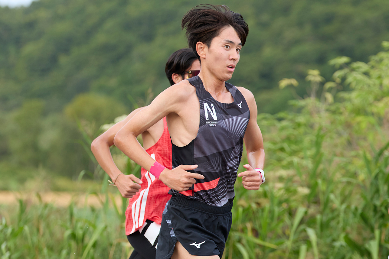 「ガムシャラについていこう」という過去2年間に比べ、「周囲を見る余裕がある」と話す長澤選手 【日本大学】