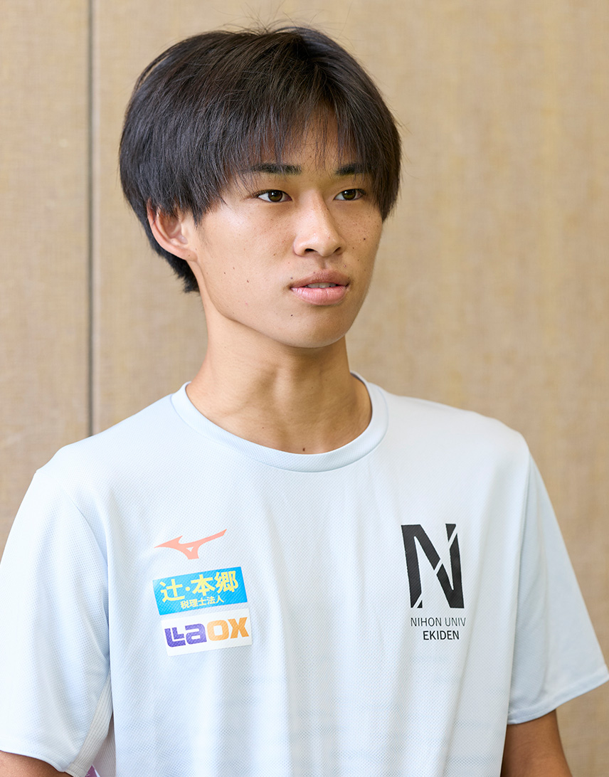 「釧路は100点と言ってもいいけれど、トータルで見れば60点くらい」と、夏合宿のここまでを自己採点した犬塚唯諱選手 【日本大学】